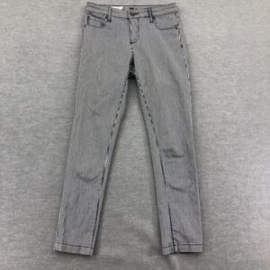 Kut from The Kloth Jeans Size 0 Reese Ankle Straight Railroad Stripe Stretch